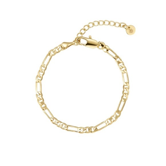 electric picks Jewelry - NWT GOLD FIGARO BRACELET
